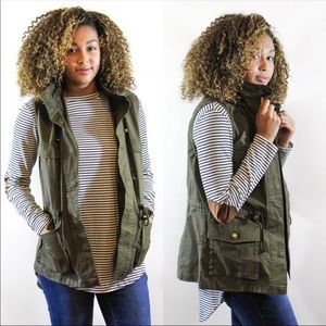 Olive Utility Vest
